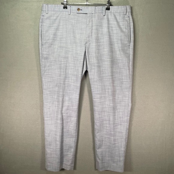 Lauren Ralph Lauren Other - Lauren Ralph‎ Lauren Dress Pants Mens 40x30 Blue Stretch Flat Front